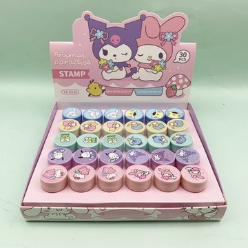 現貨 快速出貨❗️三麗鷗兒童獎勵小印章幼兒園鼓勵表揚蓋章教師批改評語章 可愛印章 庫洛米 美樂蒂 大耳狗 帕恰狗 凱蒂貓