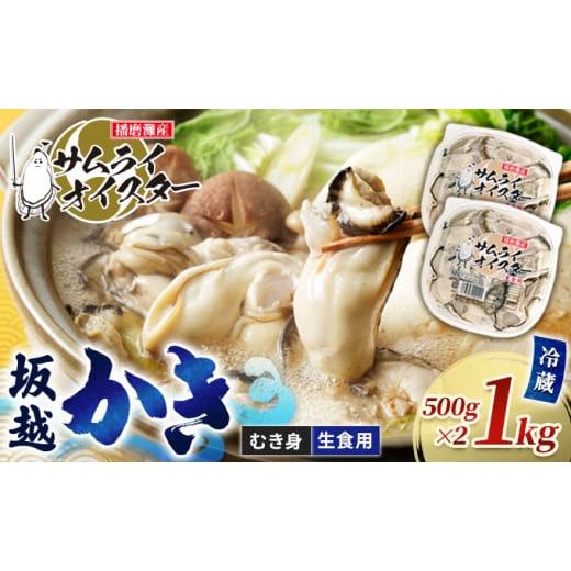 ふるさと納税 兵庫県 赤穂市 牡蠣 生食 坂越かき むき身 500g×2(サムライオイスター) 生牡蠣 冬牡蠣