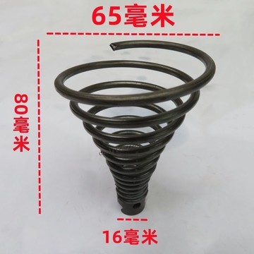臺彎發貨 實用工具​ 疏通下水道疏通機彈簧16毫米配件刀頭刀具鑽頭鑽具加大特大頭爪子