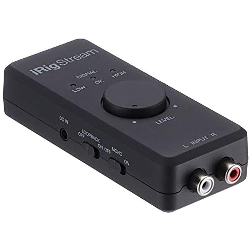 IK Multimedia iRig Stream ストリーミング用オーディオインターフェース国内正規品