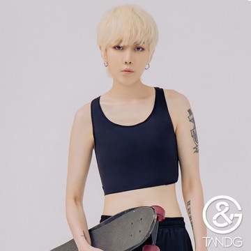 T&G 束胸 大U強力款 半身排鉤束胸(黑)