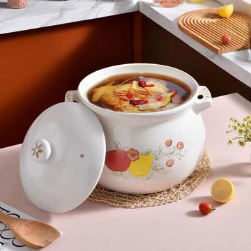 易陶哥高檔家居酒店煲湯鍋燃氣專用大容量熬藥煮粥全瓷干燒砂鍋煲 99購物節