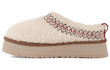 UGG TAZZ SLIPPER HERITAGE BRAID NATURAL WOMEN
