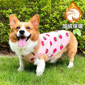 柯基狗狗衣服秋冬裝加厚加絨保暖中小型犬雪納瑞比熊柴犬寵物用品