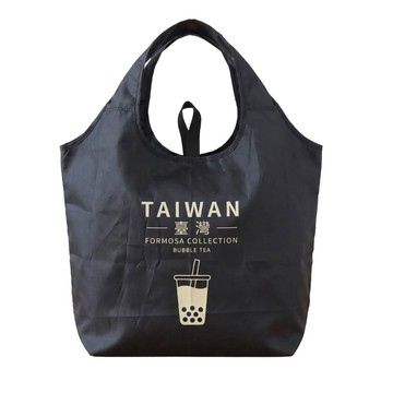TAIWAN印象折疊保溫袋 46x34cm 黑