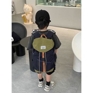 幼兒園小學生書包潮酷洋氣男女童寶寶雙肩包小男孩出游大容量背包