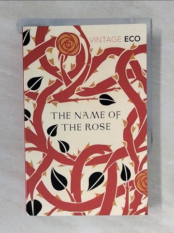 【書寶二手書T1／原文小說_XWY】The Name of the Rose_Umberto Eco