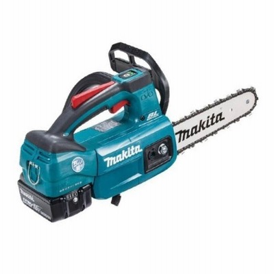 ・マキタ　充電式チェンソー　200mm　18V　MUC204DRGX　青　セット品(バッテリBL1860B×2本・充電器DC18RF付）スプロケットノーズバー仕様　
