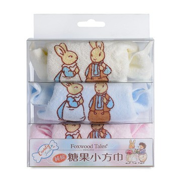 FoxwoodTales 狐狸村傳奇 糖果小方巾3入【悅兒園婦幼生活館】
