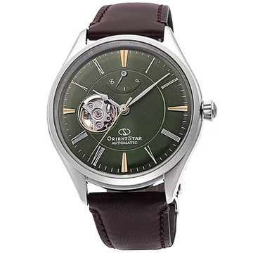ORIENT STAR 東方之星 Open Heart系列 鏤空機械腕錶 618 年中慶 禮物 40.4mm / RE-AT0202E