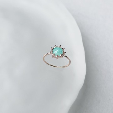 Big Sunshine天河石戒指