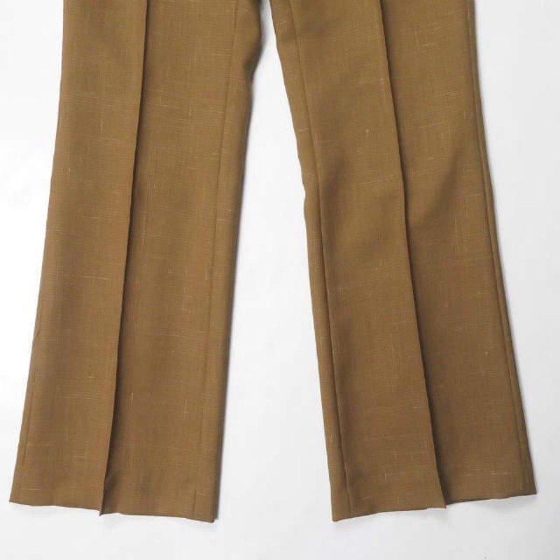 新品 AURALEE オーラリー 20SS WOOL CUPRA LINEN CLOTH SLACKS ウール