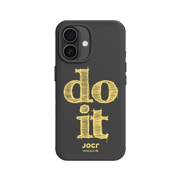 iPhone 16 SolidX 黑 - JOCR - do it Yellow