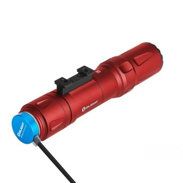 Olight ODIN 美國限量版紅色 奧丁 2000流明 300米 戰術槍燈 皮卡汀尼 磁吸充電 附線控夾具