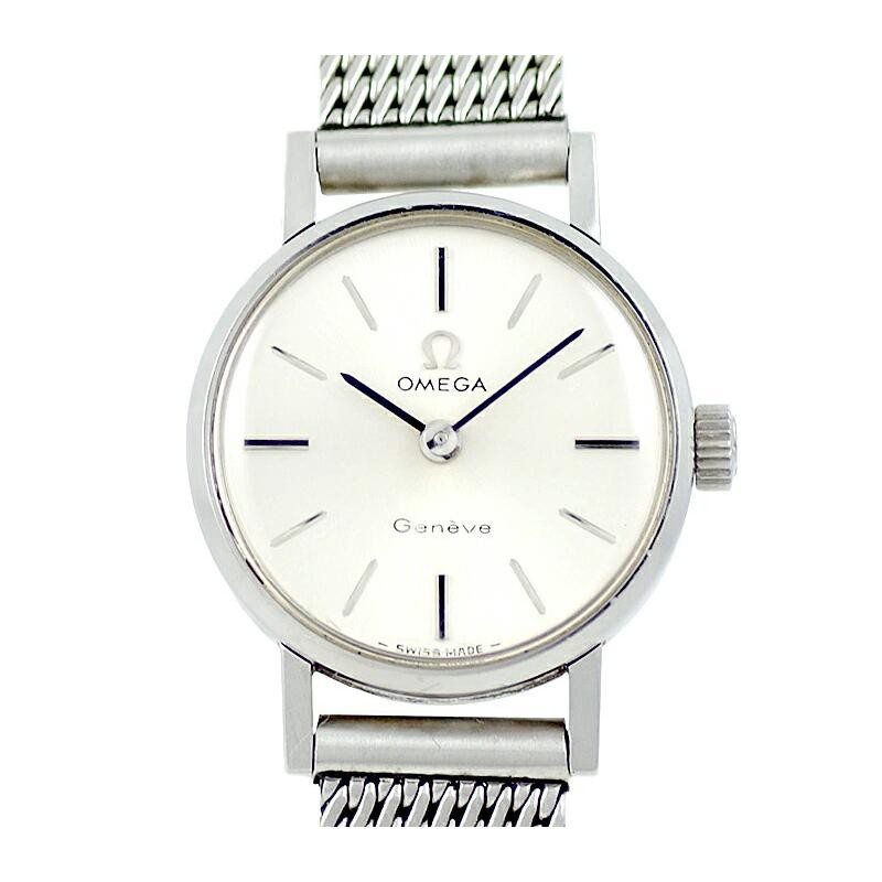 希少品 OMEGA オメガ Geneve ジュネーブ ラウンド レディース 手巻き 