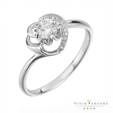 亞帝芬奇唯一圓夢-永恆之心GIA50分鑽戒