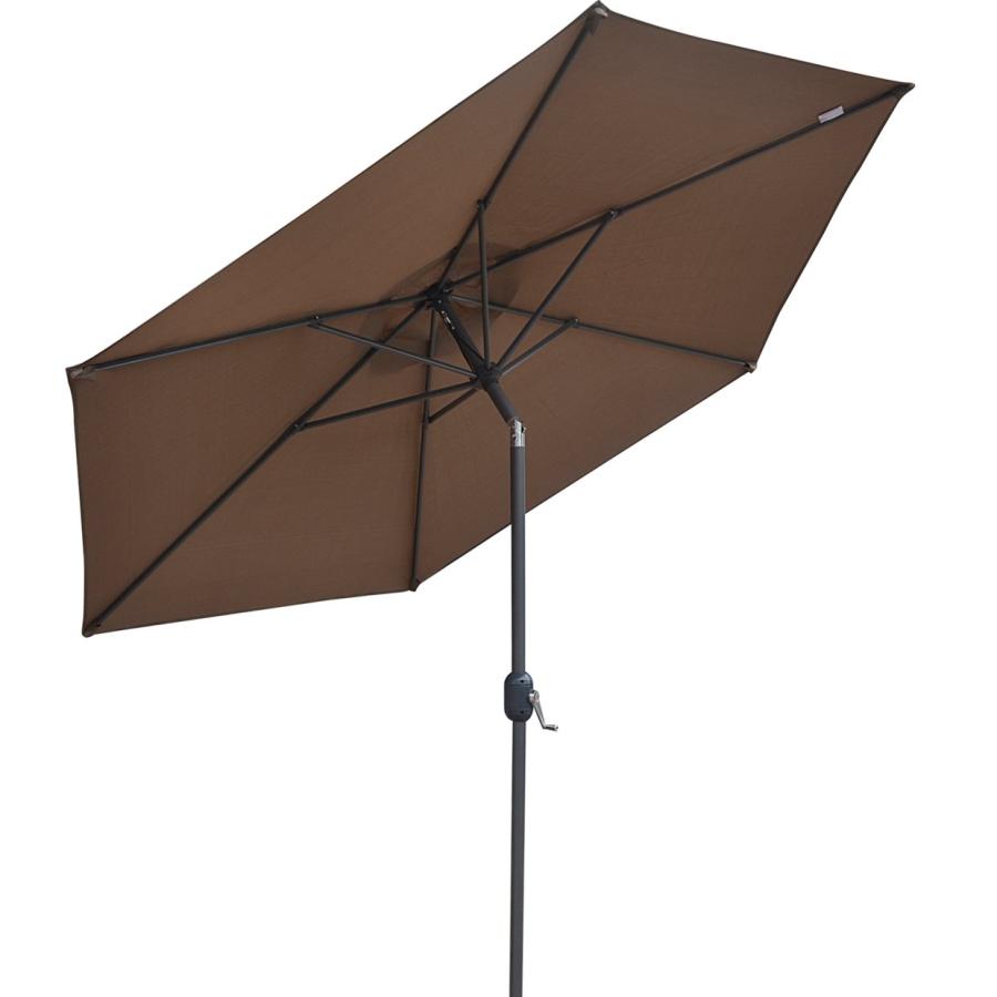 Strong Camel 8' (2.5m) Parasol New Patio Garden Umbrella Sunshade Market Outdoor-Taupe Color (38mm Aluminium Pole)