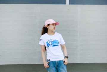 台灣翻轉文字│高雄骷髏造型T-白