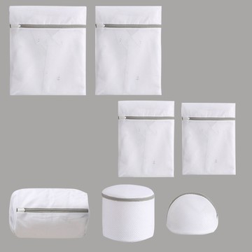 洗衣網/袋 三明治網加厚防纏繞洗衣袋(7入組)