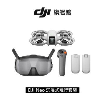 DJI NEO 沉浸式飛行套裝 (飛行眼鏡N3+穿越搖桿組合