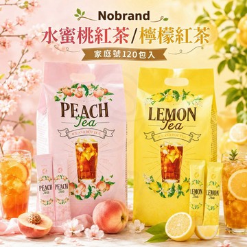 蜂釀🍯 【韓國🍹水果茶】NO BRAND 家庭號 120包入 水果茶 沖泡飲 檸檬紅茶 水蜜桃紅茶 沖泡粉 水蜜桃 冰茶