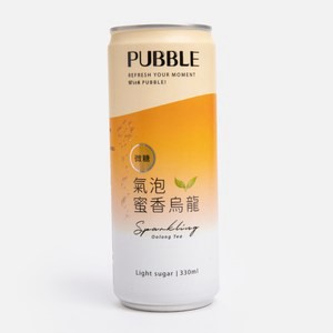 PUBBLE氣泡飲-氣泡蜜香烏龍330ml