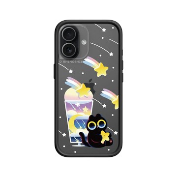 iPhone 17 Mod NX -邊框背蓋組合 (相機按鈕) 黑 - Little Oil Art 小油画 - 流星聖代