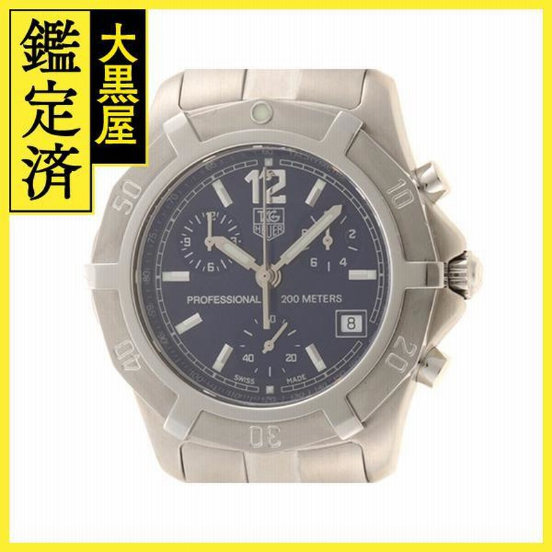 TAG HEUER タグホイヤーエクスクルーシブ クロノグラフ CN1112 SS 