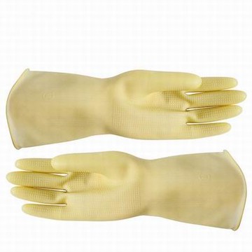 【工業乳膠手套-1雙/包-4包/組】工業乳膠加厚牛筋橡膠洗碗護家務清潔耐酸堿手套-586036