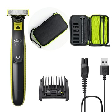[3美國直購] Philips Norelco OneBlade 360 QP2724 + 副廠收納包 臉部 電動刮鬍刀 修容刀 取代 QP2520 _TC2