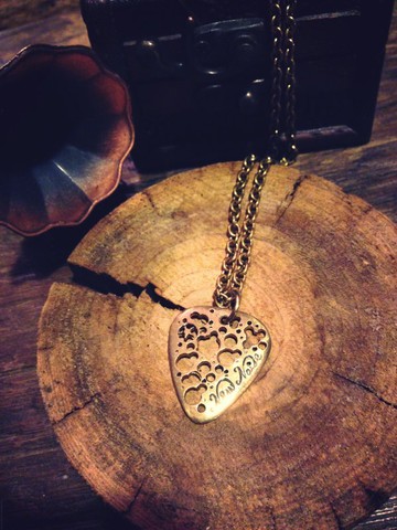 New Noise 黃銅 Pick 項鍊