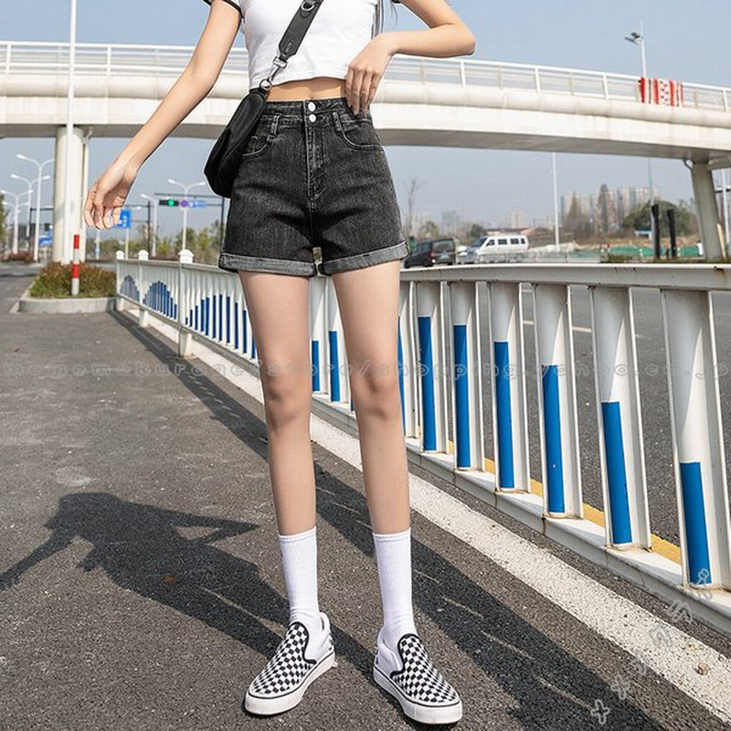 ショートパンツ ジーンズ 夏物 レディース ストレート ホットパンツ 短パン デニムパンツ 美脚 美尻 カジュアル 着痩せ 脚長効果 ファッション 通販 Lineポイント最大get Lineショッピング