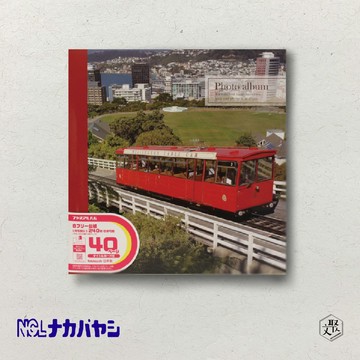 【Nakabayashi】NCL 紅巴士.風景自黏相本 YB-73669-R(原廠正貨)