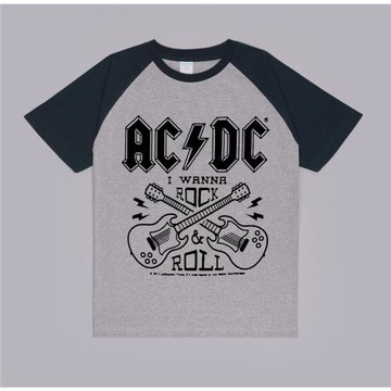 Classic Bolt Logo ACDC樂隊經典朋克搖滾純棉短袖T恤T-Shirt