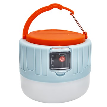 理享家 led 可充電式露營燈 三檔調光 電量顯示 照明燈具  g4614-3  1個