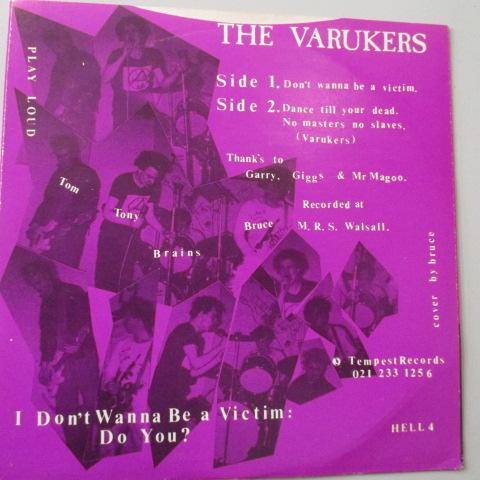 VARUKERS， THE-I Don't Wanna Be A Victim! (UK 90's Reissue 7