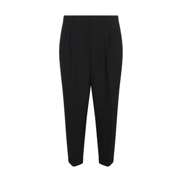 Ami Paris - Black Wool Blend Pants