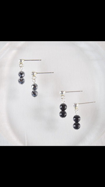 【中性帥氣】天然水晶 全925純銀耳釘/耳夾