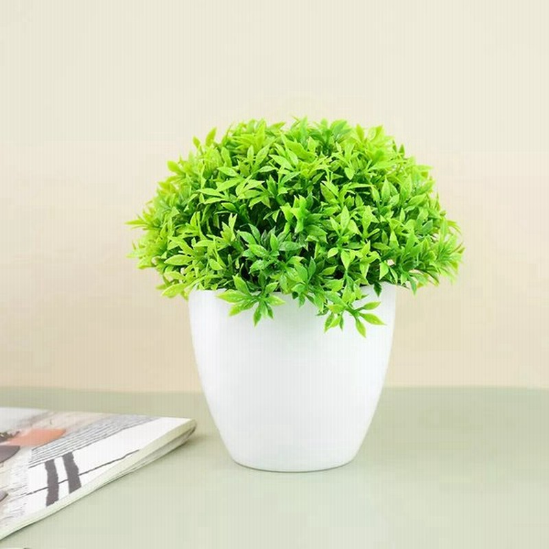 人工植物盆栽 緑 木植物偽 花鉢植え 飾りガーデンオフィスデスク偽盆栽 装飾 通販 Lineポイント最大get Lineショッピング