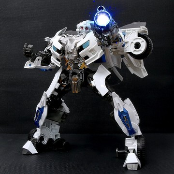 新品上市!!【現貨免運】汽車模型 擺件 戰警金剛 黃蜂戰士 變形金剛 變形玩具擎天戰將合金柱汽車變形玩具汽車模型