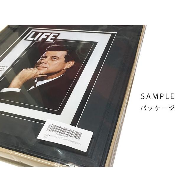 LIFE POSTERポスター 黒フレーム 壁掛け ライフ アートポスター表紙 カバーデザイン