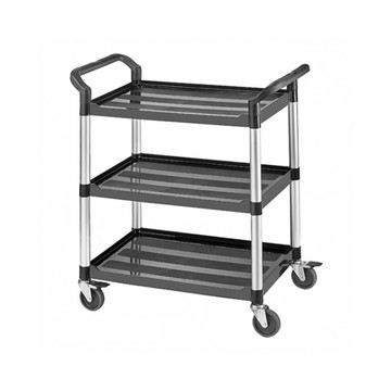 康得倫KTL 三層手推工作車 黑色 /台 KT-818F【領券滿額再折千12/31止】