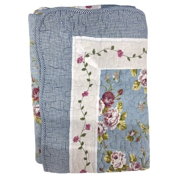 窄版沙發墊 - 棉質 55寬  1人(55 x 55cm) + 2人(55 x 110cm) + 3人(55 x 165cm)  藍玫瑰