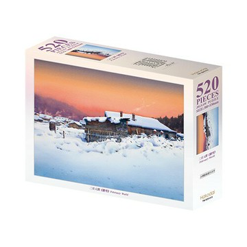 台旺文創(520片拼圖 )-二月人間《聽雪》拼圖 TW-520-013