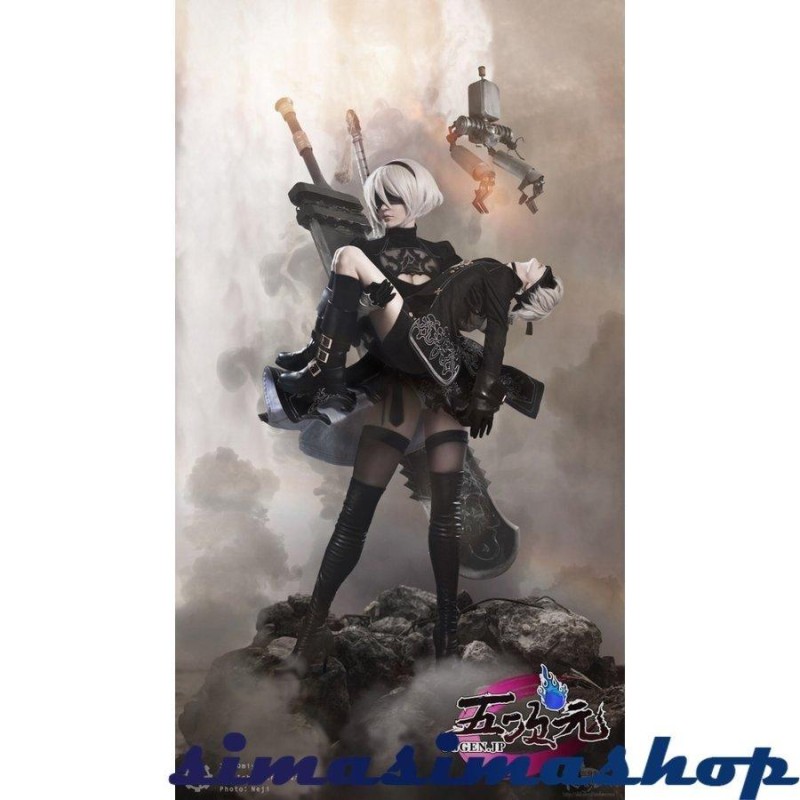 三分妄想 NieR Automata ニーア オートマタ コスプレ 2B ヨルハ二号B型