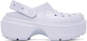 Crocs 蓝色 Stomp High Shine 凉鞋