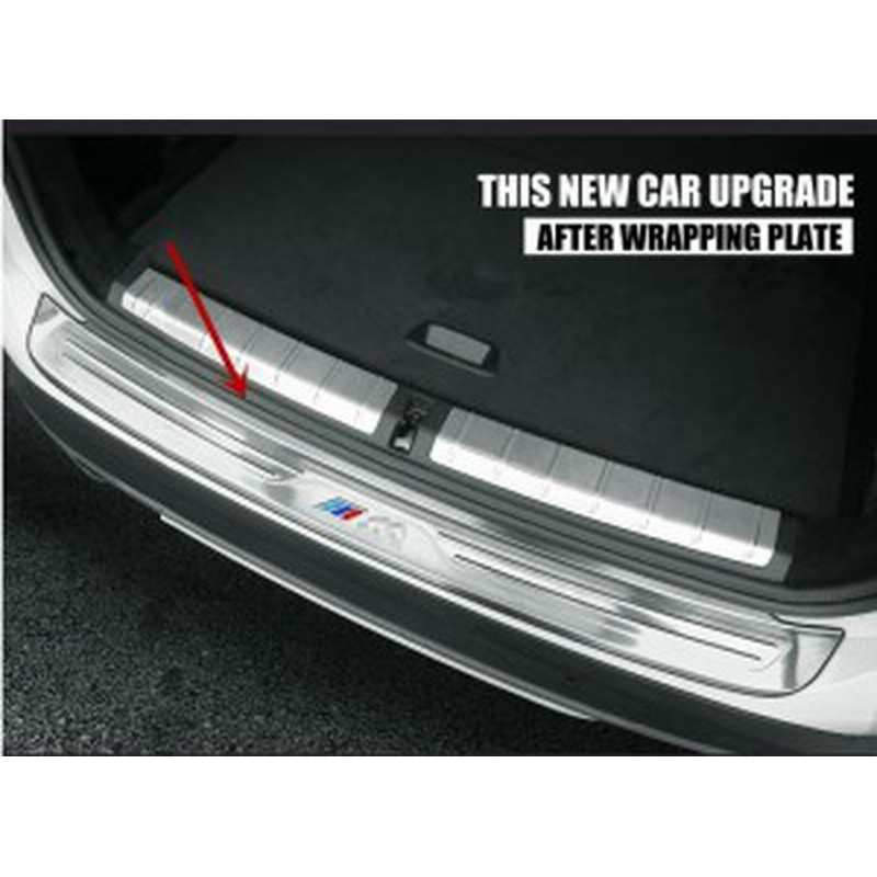 税込 Us バンパープロテクター16 17 Bmw X1用ステンレススチールリアバンパープロテクターシルプレートカバー 外装 Sutevalle Org