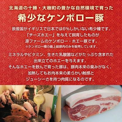 ふるさと納税 大樹町 ケンボロー・ホエー豚の特製詰め合わせセット