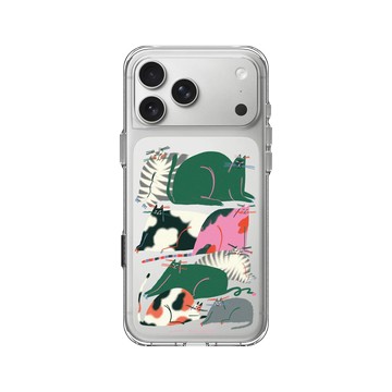 iPhone 17 Pro Max Clear Case（相機按鈕） 透明 - Livia Fălcaru - 貓貓咪