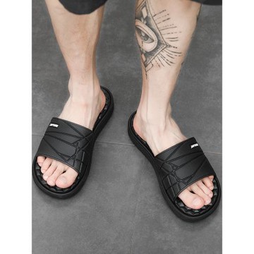 大碼男士拖鞋夏學生潮流外穿涼拖鞋防滑厚底運動按摩家居浴室拖鞋